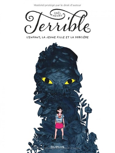 Page de titre de la BD Terrible