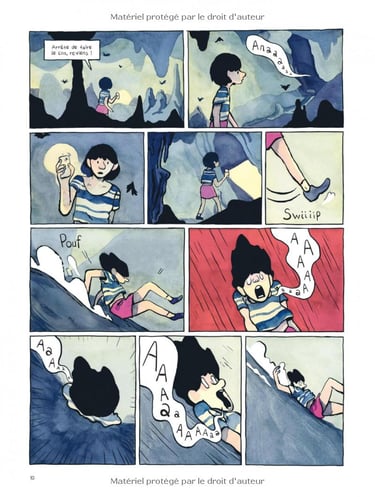 Une planche de la BD Terrible