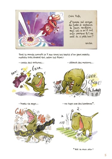 Planche 5 du tome 6 de la BD Tu mourras moins bête