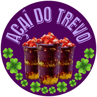 Açai do trevo logo