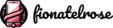 Fiona téléphone rose logo