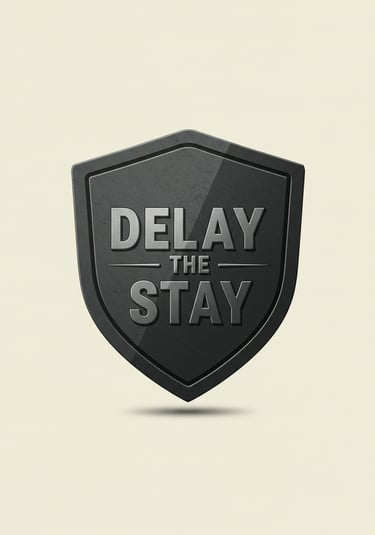 Delay the Stay logo