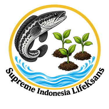 Supreme Indonesia (Snakehead fish powder) logo