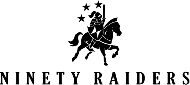 NINETY RAIDERS logo
