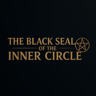 The Black Seal of the Inner Circle logo
