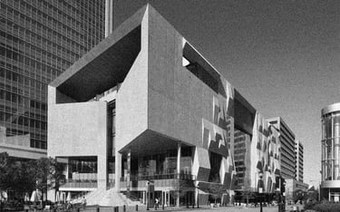 Exterior of Mint Museum Uptown Cultural Institution Charlotte North Carolina by Machado Silvetti 1
