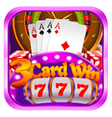 3card win 777 game download in Pakistan 2025 logo