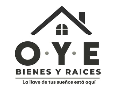 OYE bienes y raices logo