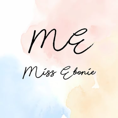 Miss Ebonie Creative Entrepreneur, Brand Builder & Digital Creator logo