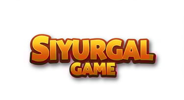 “Create, Play, Share — Welcome to Siyurgal Game” logo