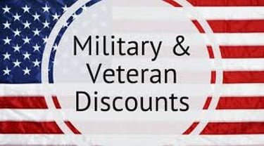 Military & Veteran Discounts