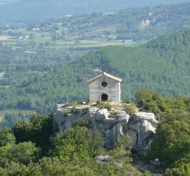 La chapelle Saint-Juste de Saint-Paul-Trois-Châteaux offre un très beau panorama