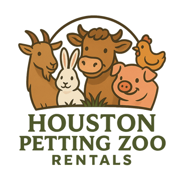 Houston petting zoo party rentals logo