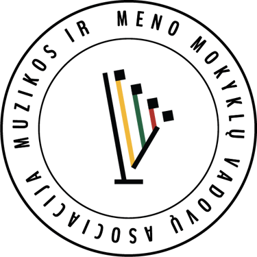 MUZIKOS IR MENO MOKYKLŲ VADOVŲ ASOCIACIJA logo