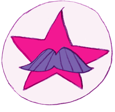 La fée moustache logo