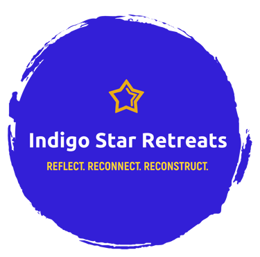 Indigo Star Retreats | Reflect. Reconnect. Reconstruct.  logo