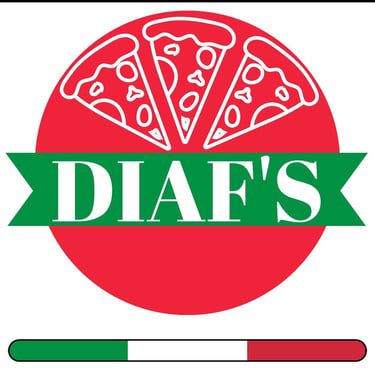 DIAF'S PIZZA logo