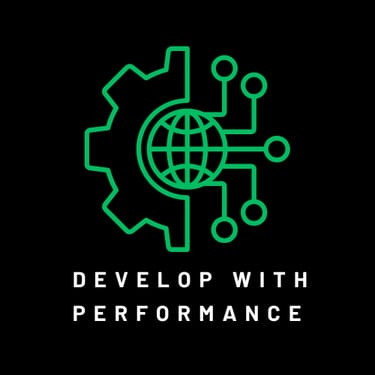 Develop with Performance logo