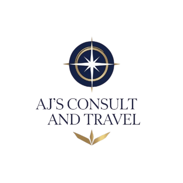 AJ's Consult and Travel logo