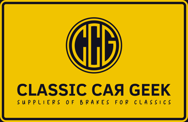 Classic car geek logo