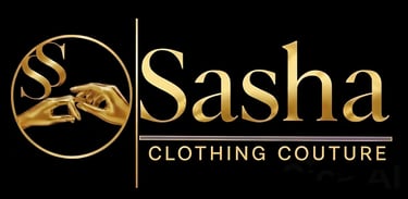 Sasha clothing couture logo
