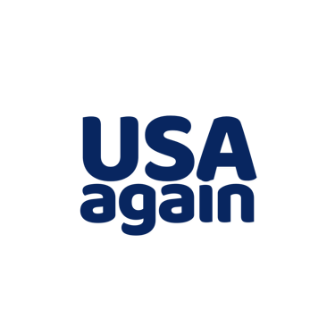 USA Again, Estados Unidos de novo, Viagem Estados Unidos logo