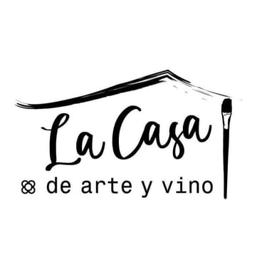 La casa de arte y vino logo