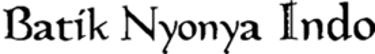 Batik Nyonya Indo logo