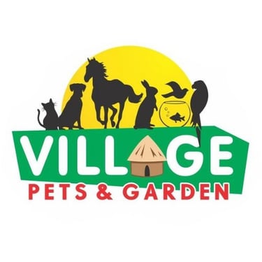 village pets and gardens logo