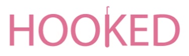 Hooked Knitting 2 logo