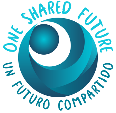 One Shared Future Un Futuro Compartido logo