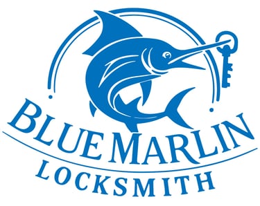 Blue Marlin Locksmith logo