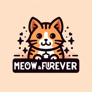 Meow and Furever Cat Rescue logo