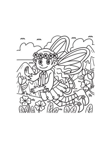 coloriage lutin
