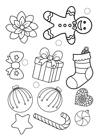 Coloriage noël 