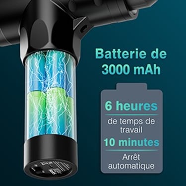 batterie de l'appareil