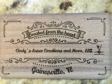 Cindys Laser Creations and More, LLC logo