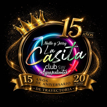 “La Casita Swinger – Club para parejas en Aguascalientes”. logo