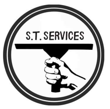 S.T. SERVICES - Nettoyage des surfaces vitrées & textiles logo