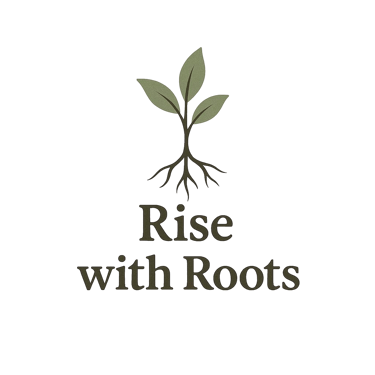 Rise with Roots logo