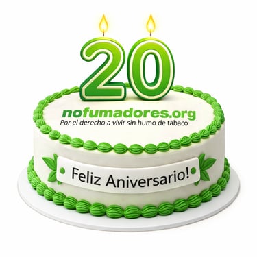Nofumadores celebra veinte años de compromiso por una sociedad libre de tabaco y nicotina