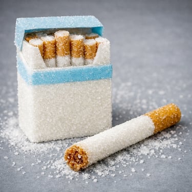 El azúcar de los cigarrillos se convierte en veneno al arder. ¡El aditivo secreto!