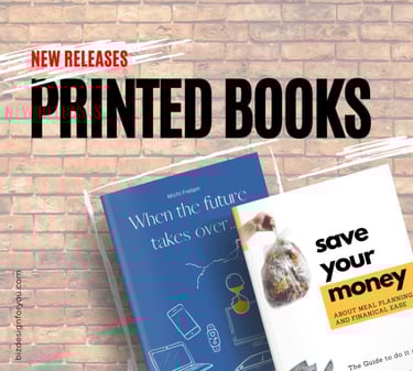 release notice of two books - webdesign by bizdesignforyou.com