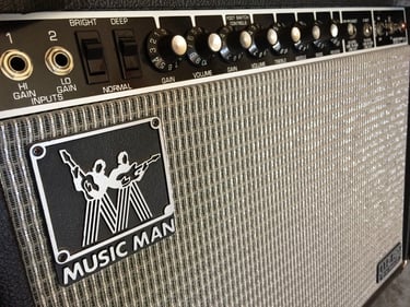 Musicman amp Backline studio