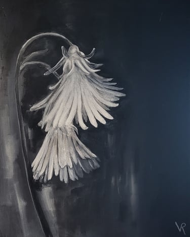 Acrylique sur toile 50 cm x 40 cm