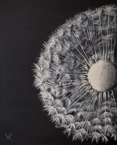 Acrylique sur toile 50 cm x 40 cm