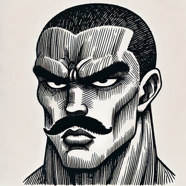 Moustache Man
