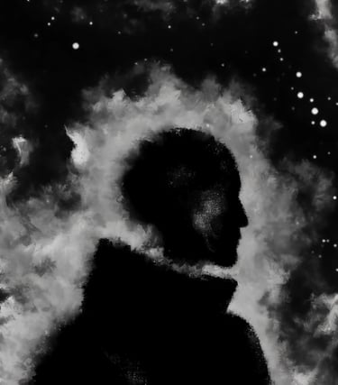 Cosmic Shadow Man
