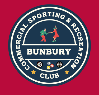 The Commercial Sporting and Recreation Club, The Commercial Club, The Commercial Club of Bunbury, Commercial Club logo