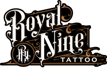 Royal Nine Tattoo logo